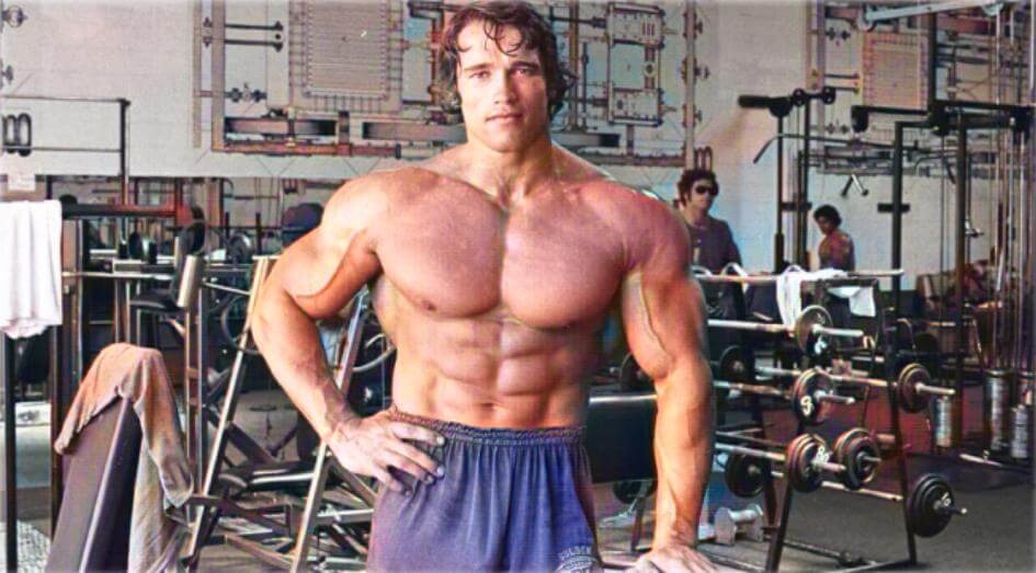  Arnold Schwarzenegger entrenar