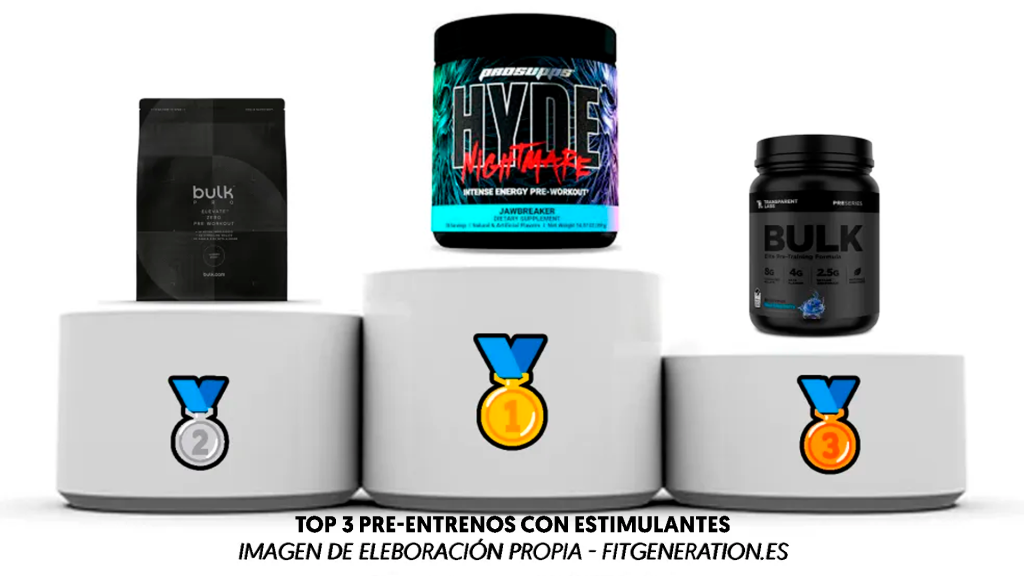 TOP 7 mejores pre-entrenos del mercado en 2026 53 PREWCON ESTIMULANETS