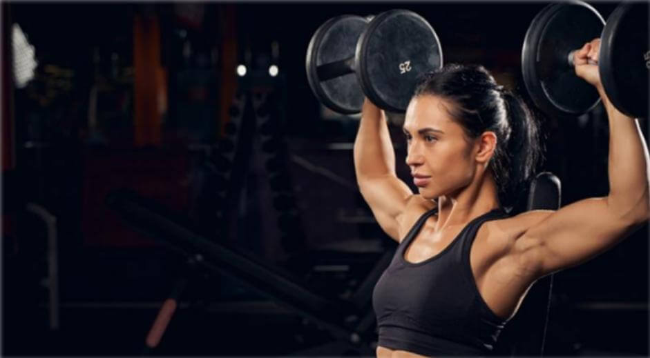 Ganancia de masa muscular mujeres