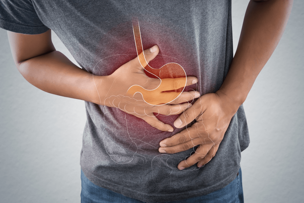 Efectos secundarios de tomar pre-entreno 5 Molestias gastrointestinales
