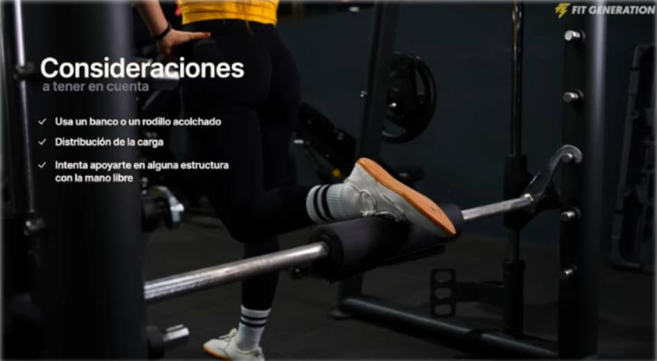 Objetivos sentadilla búlgara 