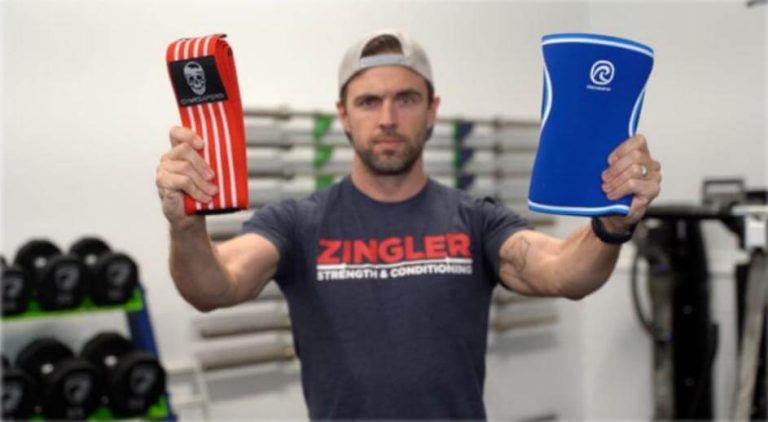 Rodilleras o vendas powerlifting
