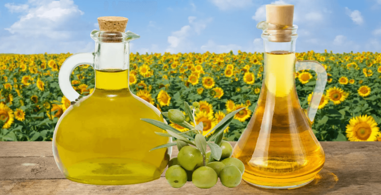 Aceite de oliva vs de girasol