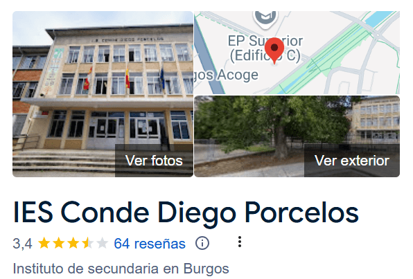 IES Conde Diego Porcelos