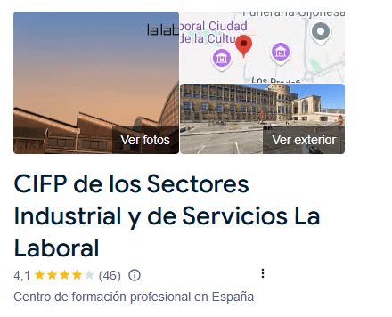 Centro de formación en españa