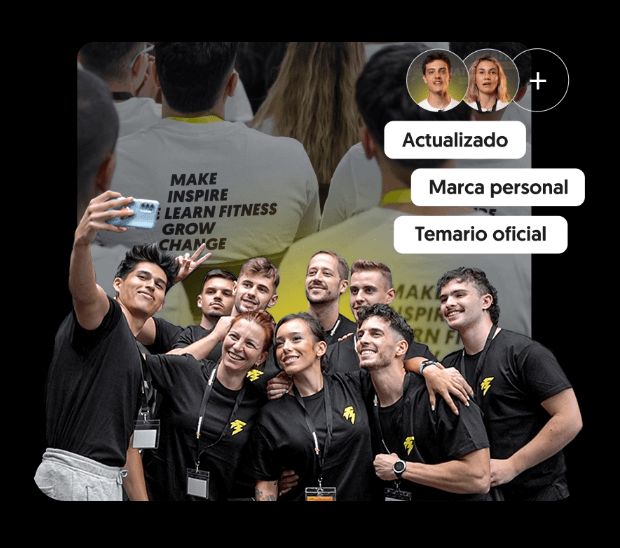 Grupo de estudiantes Fit generation