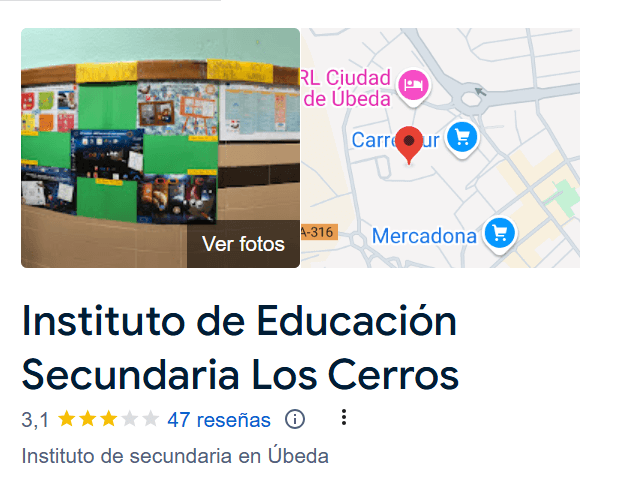 IES Los Cerros reseñas
