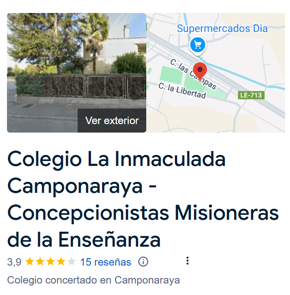 Colegio La Inmaculada Camponaraya