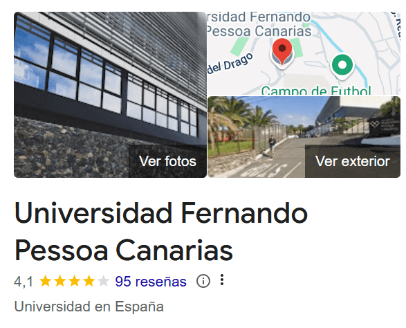 Universidad Fernando Pessoa Canarias