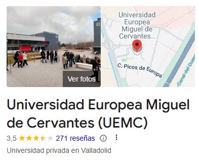 Universidad Europea Miguel de Cervantes