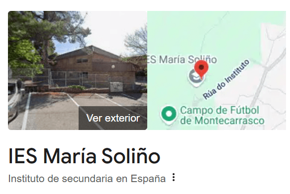 IES María Soliño