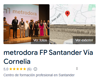 Metrodora FP Santander