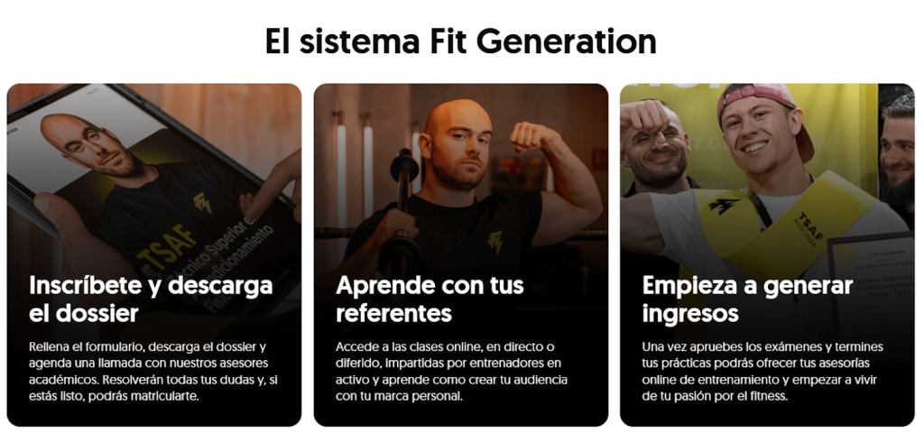 Fit Generation para TSAF
