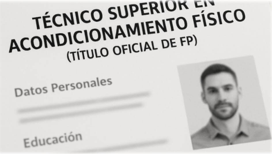 Datos personales Técnico Superior