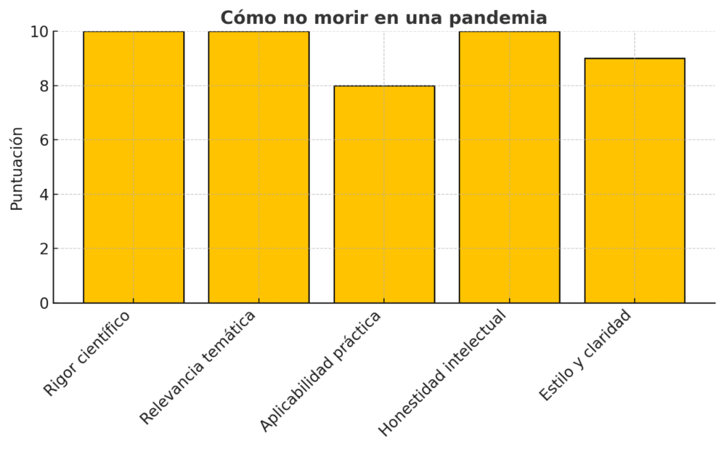 Gráfica cómo no morir en pandemia