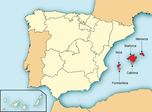 Estudiar CAFYD en Islas Baleares