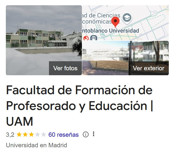 Universidad Autónoma de Madrid