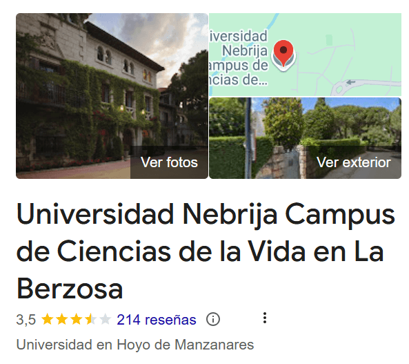 Universidad Antonio de Nebrija