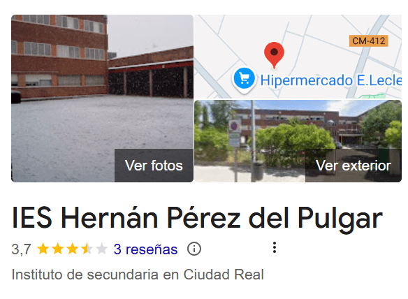 IES Hernán Pérez del Pulgar