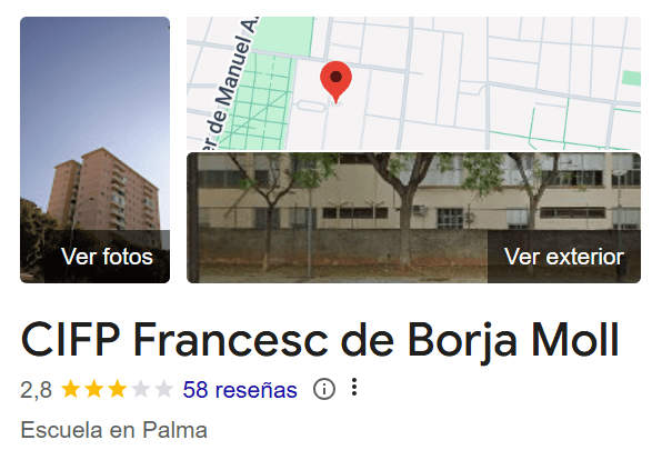 CIFP Francesc de Borja Moll