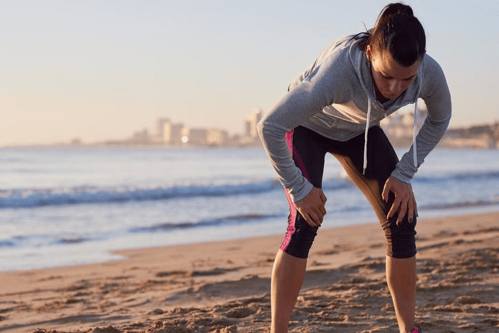 Ganas de vomitar al entrenar