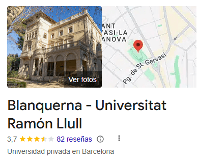 Blanquerna Universitat Ramón Llull