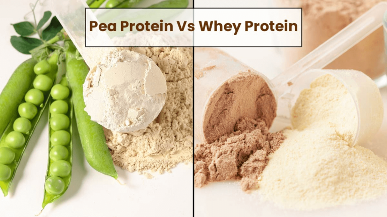 Proteína de guisante vs whey,