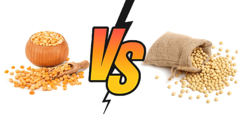 Proteína de soja vs guisante