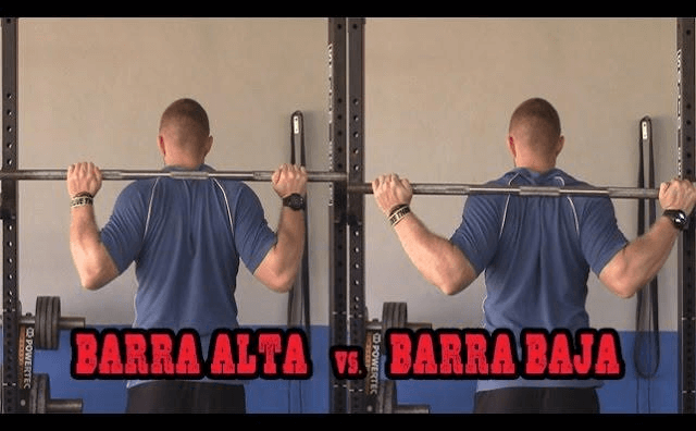 Sentadilla goblet vs sentadilla sumo: diferencias y activación muscular 6 Posición de barra alta vs barra baja