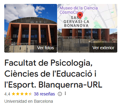 Blanquerna Universidad Ramón Llull