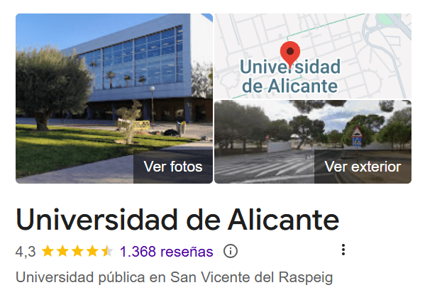 Universidad de Alicante
