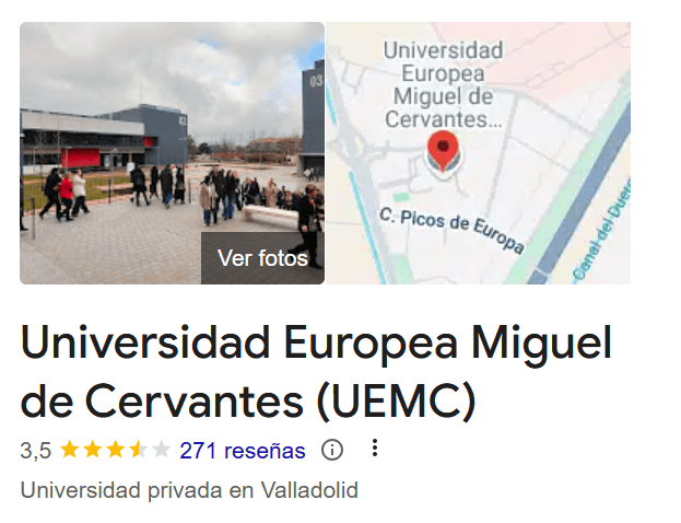 Universidad Europea Miguel de Cervantes