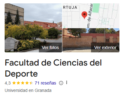 Facultad de Ciencias del Deporte