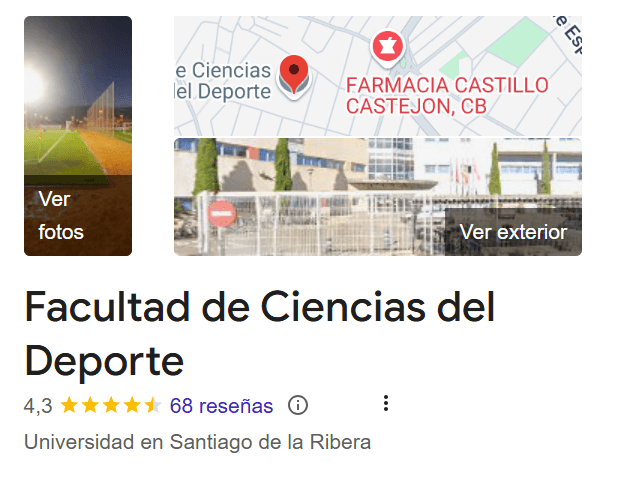 Facultad de Ciencias del Deporte