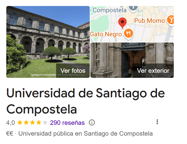 Universidad de Santiago de Compostela 