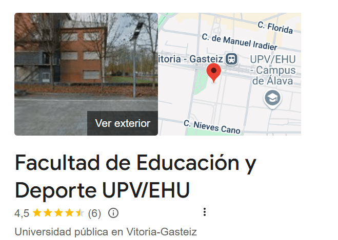 Facultad de Educación y Deporte