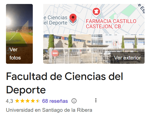 Facultad de Ciencias del Deporte