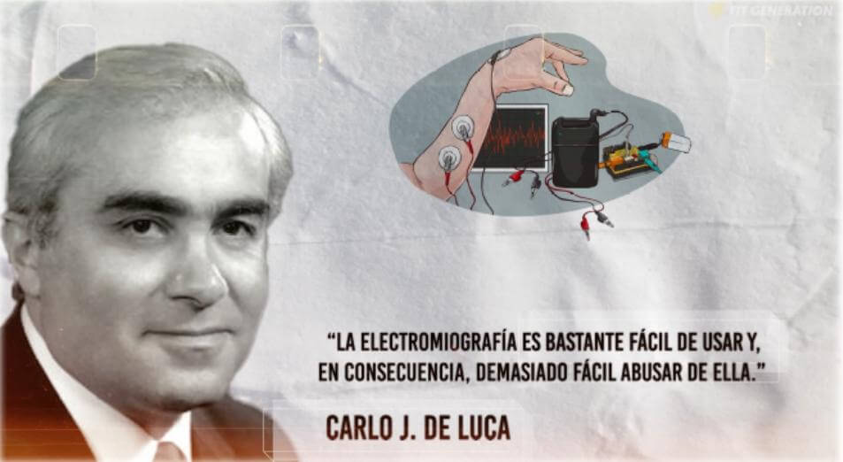 Carlo De Luca padre electromiografía: