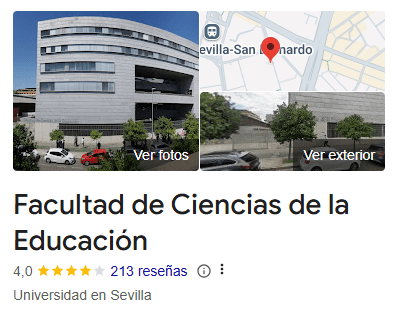 Facultad de Ciencias de la Educación