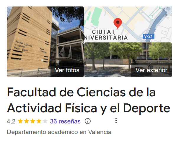 Universidad de Valencia