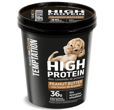 Helado de proteínas
