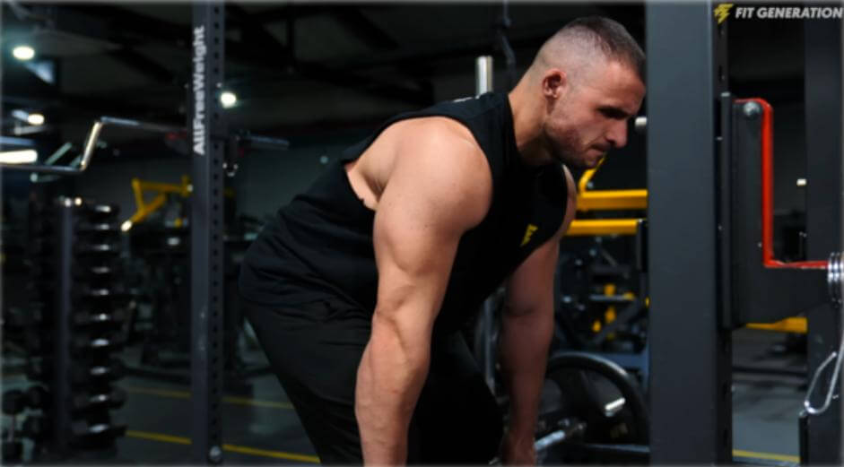 La mejor rutina de pecho y espalda (Arnold) 17 Ejercicio Rack pull