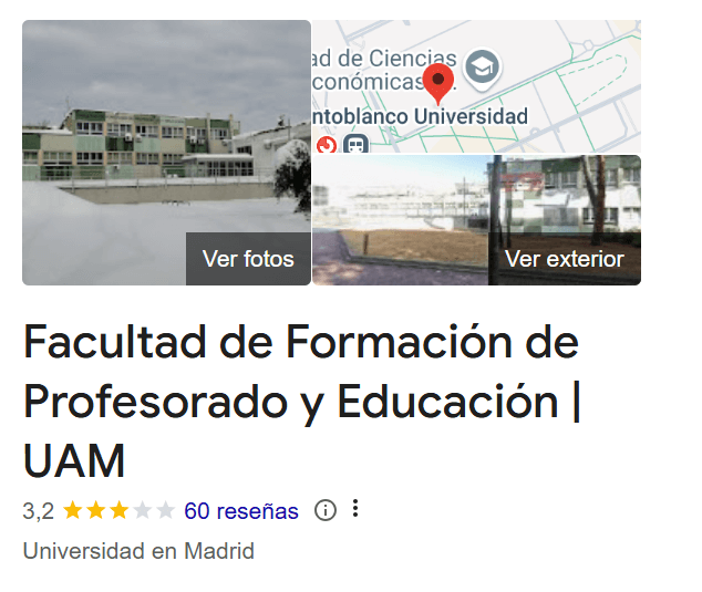 Universidad Autónoma de Madrid