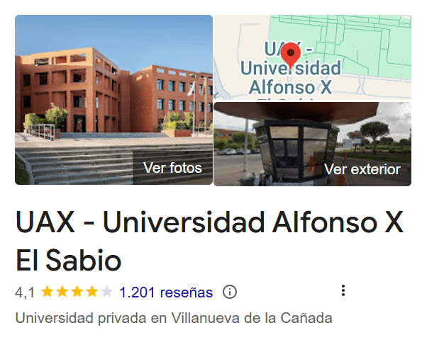 Universidad Alfonso X el Sabio