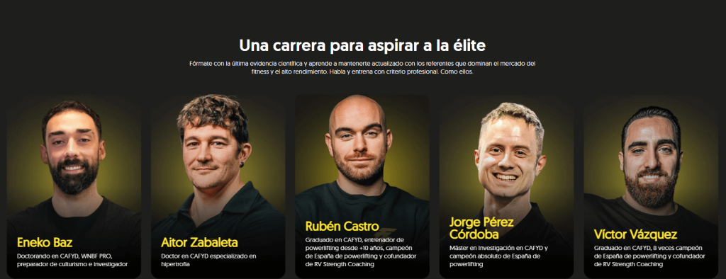 Fit Generation CAFYD online