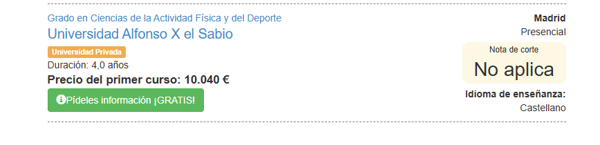 Web notasdecorte precios de curso