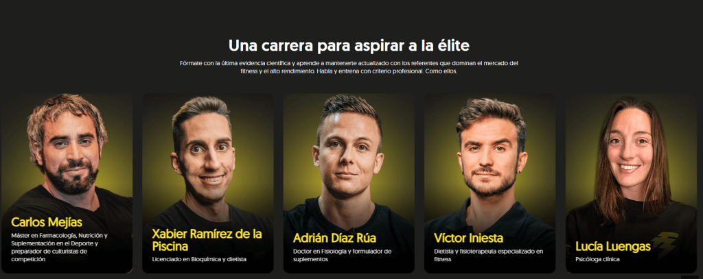 Profesores CAFYD online Fit Generation