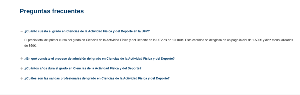 Preguntas frecuentes CAFYD