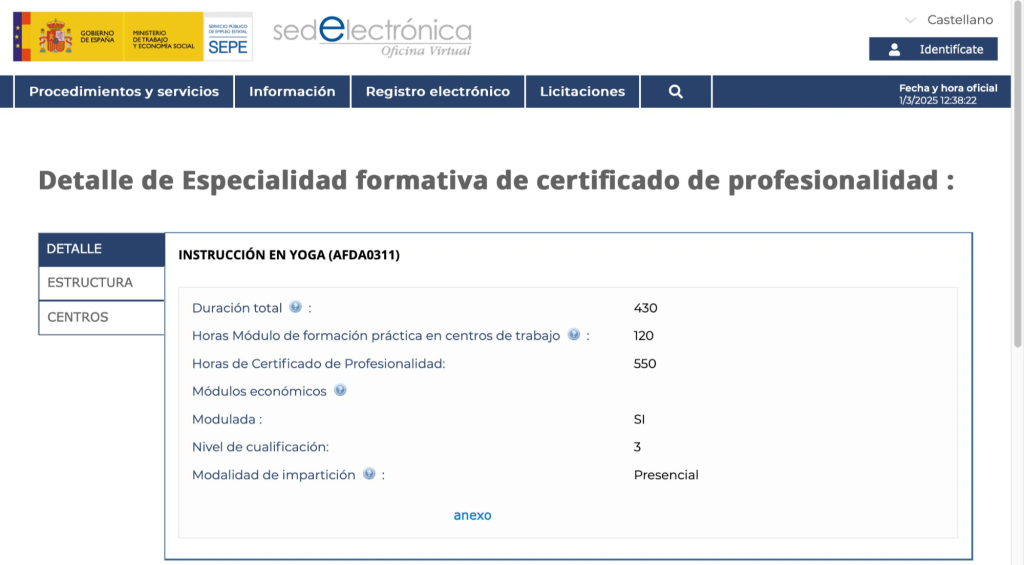 Todas las Carreras y Formaciones Oficiales relacionadas con el Deporte en España 11 Deporte en Espana 5
