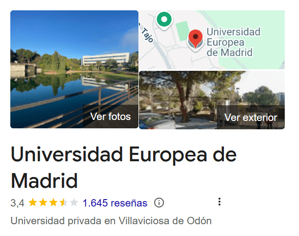  Universidad Europea de Madrid